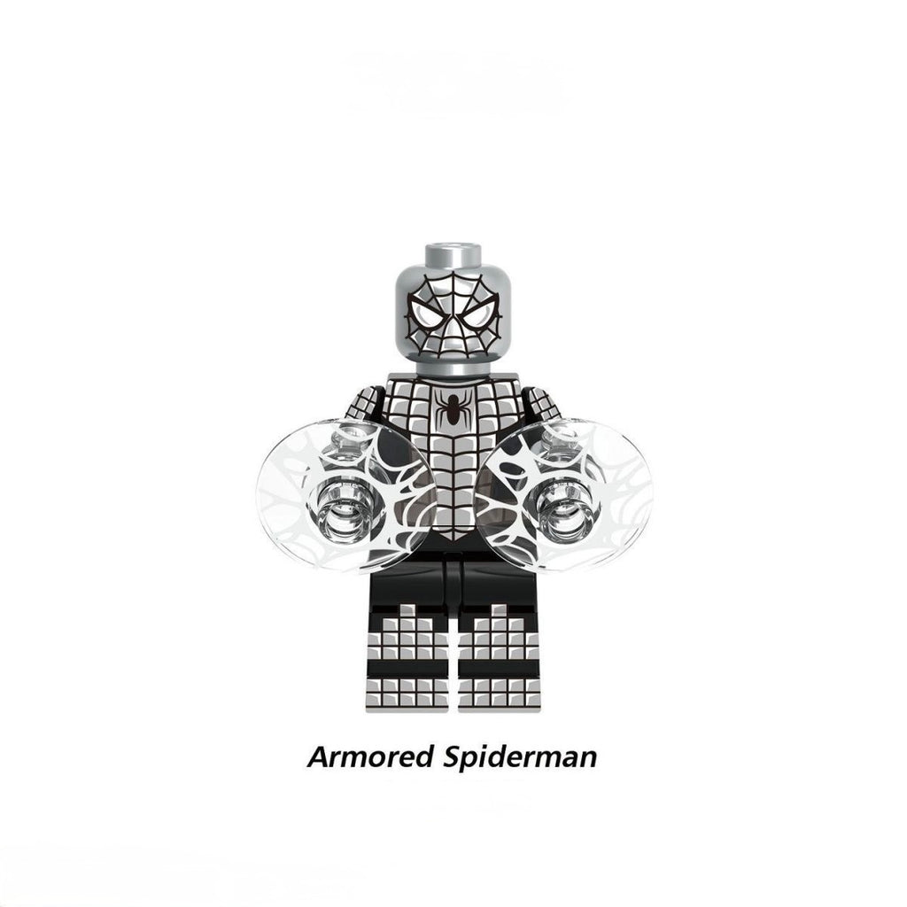 Armored Spider-Man Marvel superhero minifigure Lego Compatible