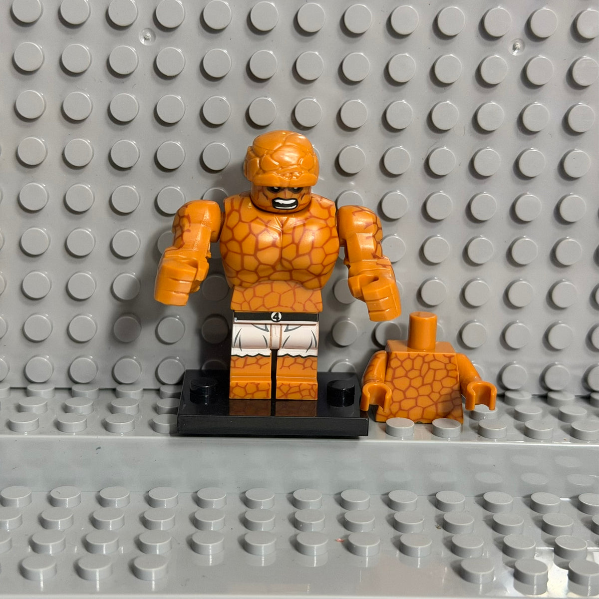 Thing Marvel Superhero minifigure Lego Compatible