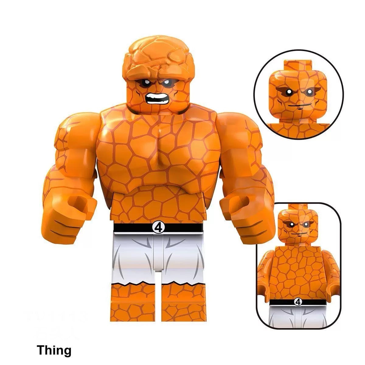 Thing Marvel Superhero minifigure Lego Compatible