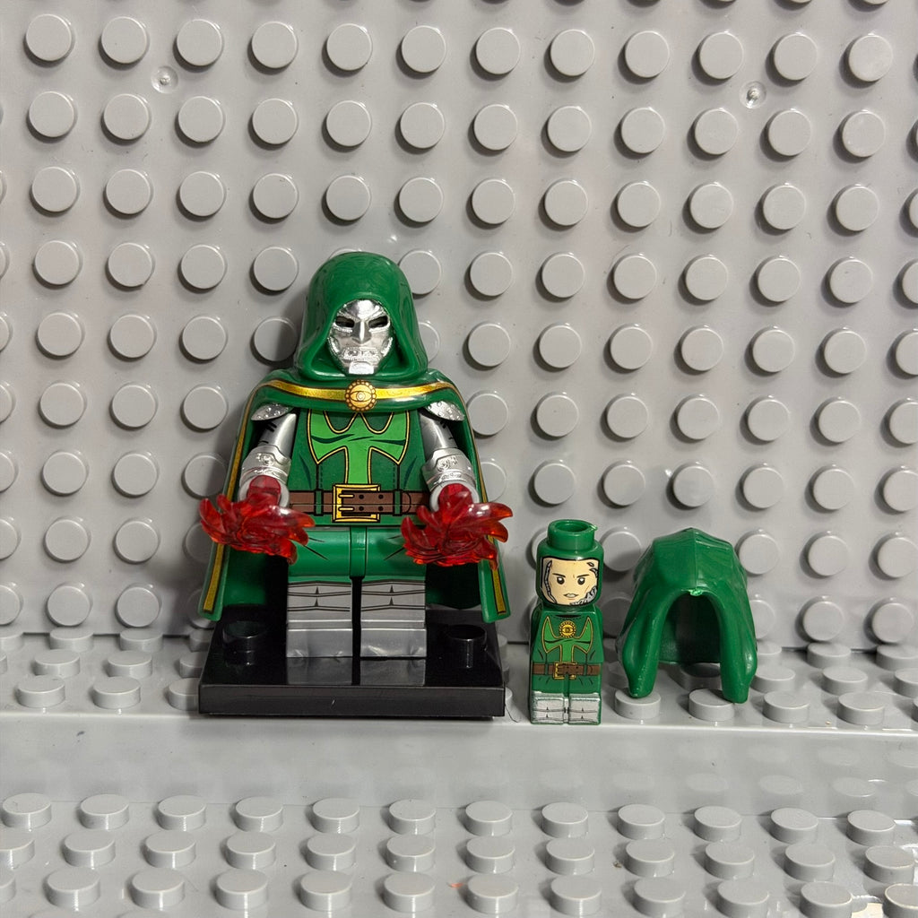 Dr. Doom Marvel Superhero minifigure Lego Compatible