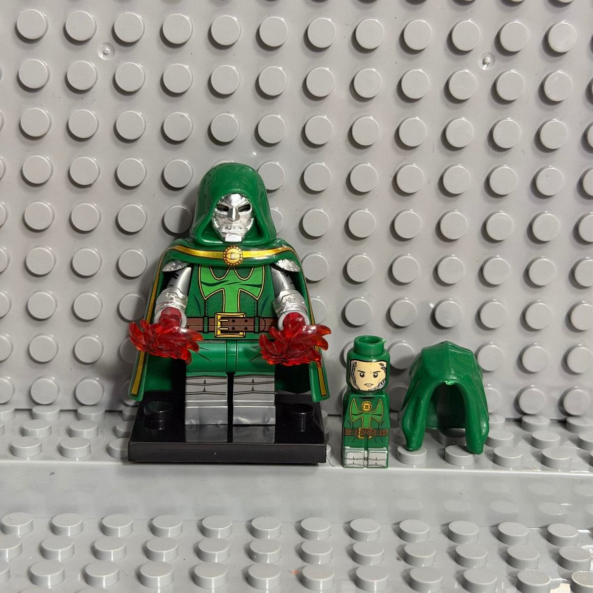 Dr. Doom Marvel Superhero minifigure Lego Compatible