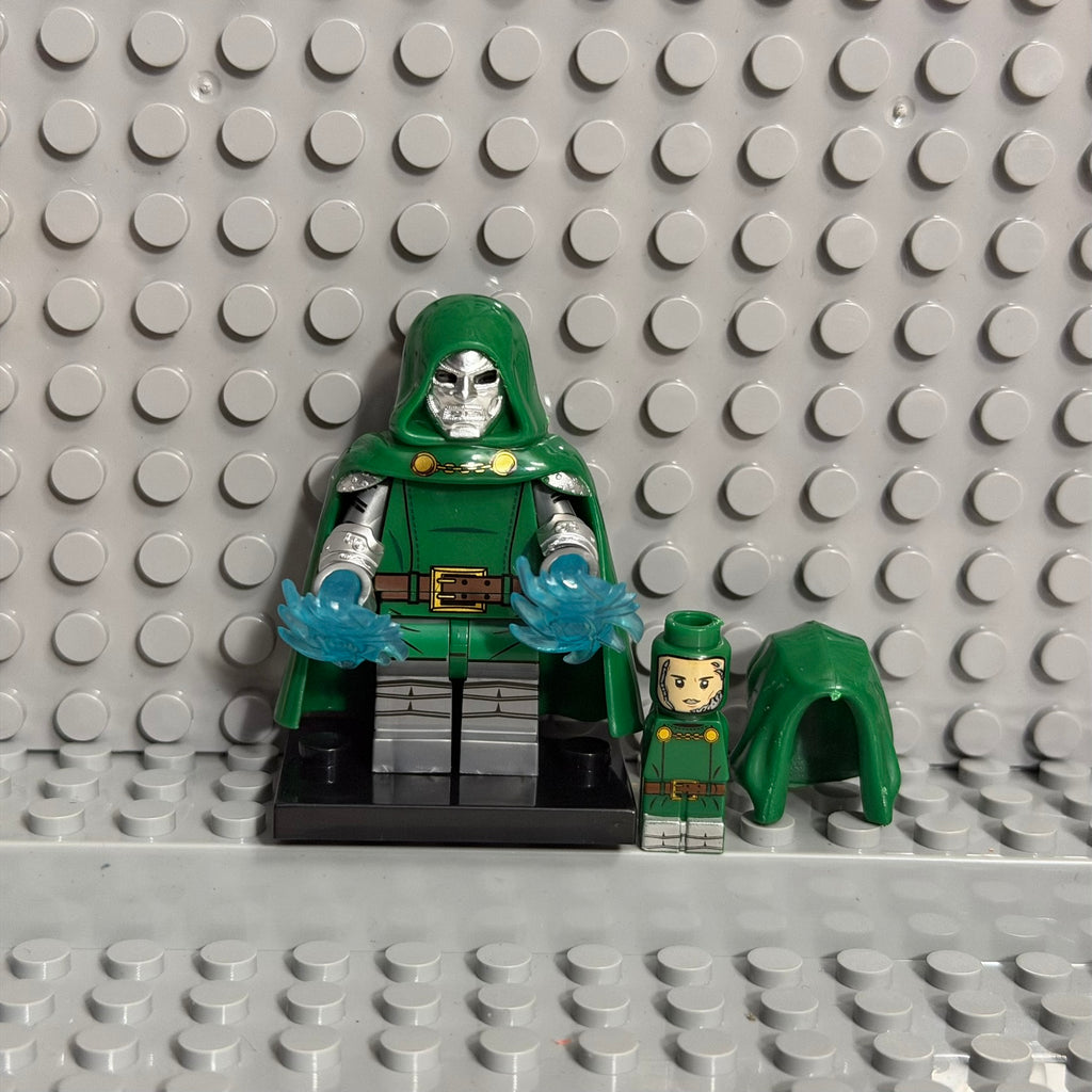 Dr. Doom Marvel Superhero minifigure Lego Compatible