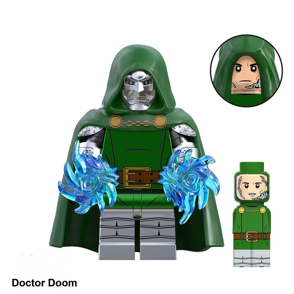 Dr. Doom Marvel Superhero minifigure Lego Compatible