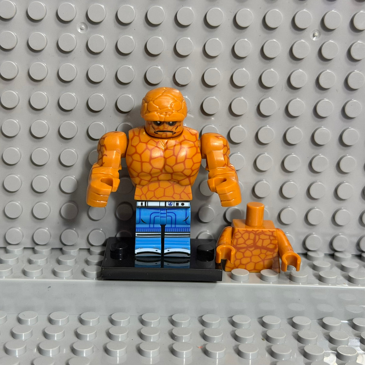Thing Marvel Superhero minifigure Lego Compatible
