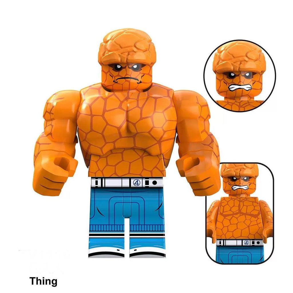 Thing Marvel Superhero minifigure Lego Compatible