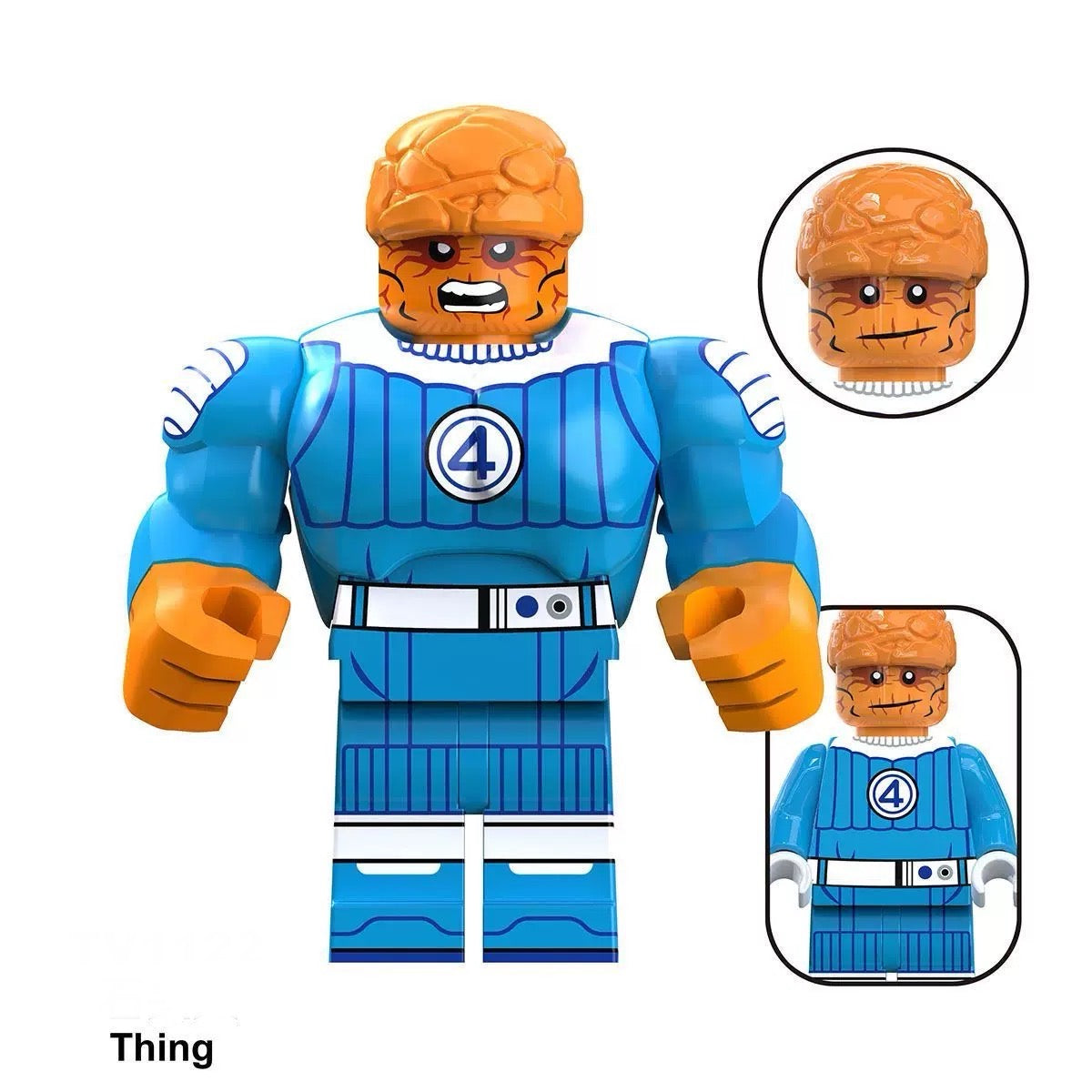 Thing Marvel Superhero minifigure Lego Compatible