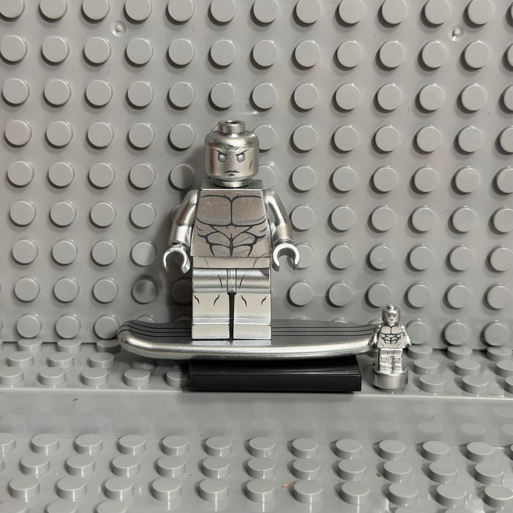 Silver Surfer Marvel Superhero minifigure Lego Compatible