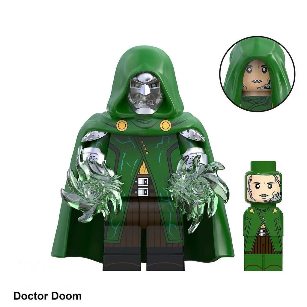 Dr. Doom Marvel Superhero minifigure Lego Compatible