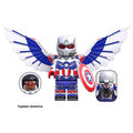 Captain America Marvel Superhero minifigure Lego Compatible