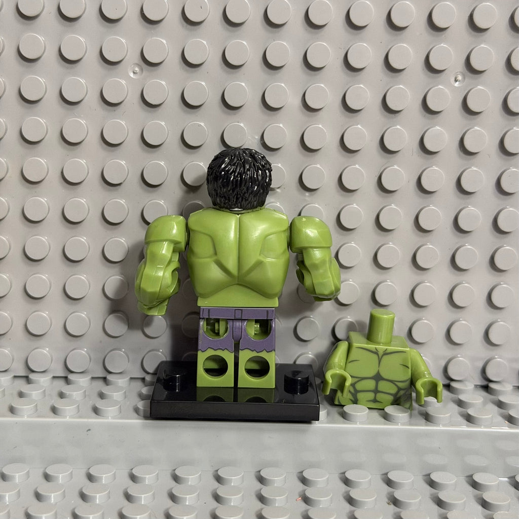 Hulk Marvel Superhero minifigure Lego Compatible