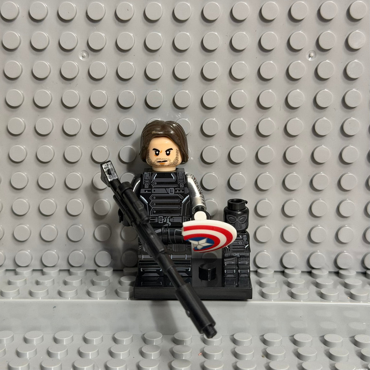 Winter Soldier Marvel Superhero minifigure Lego Compatible