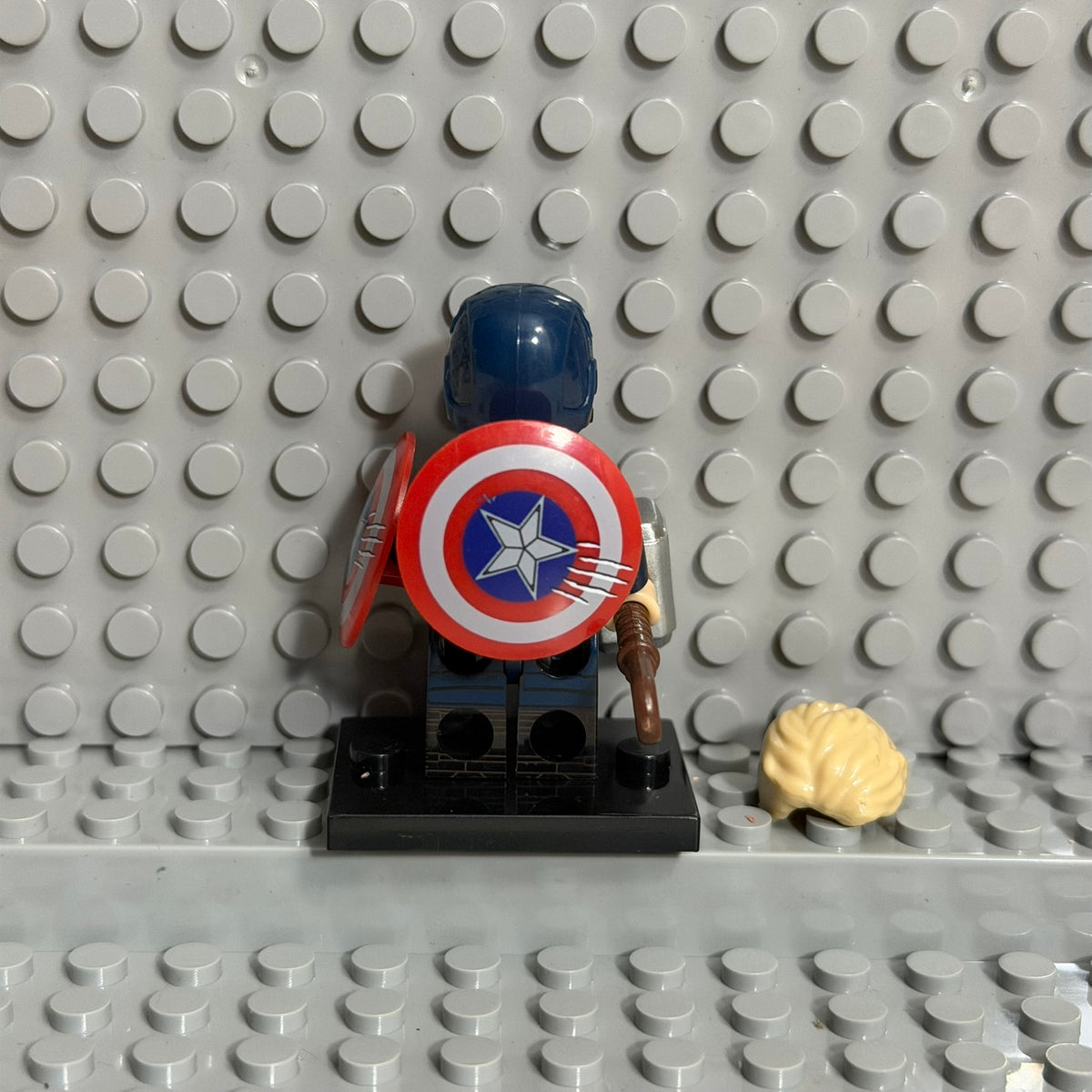 Captain America Marvel Superhero minifigure Lego Compatible