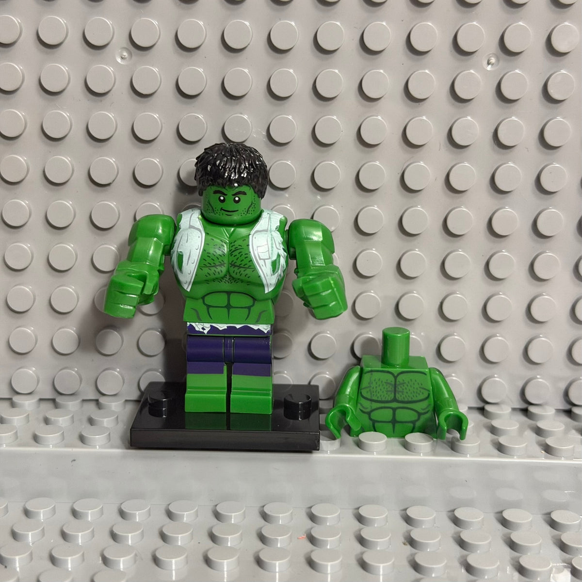 Hulk Marvel Superhero minifigure Lego Compatible