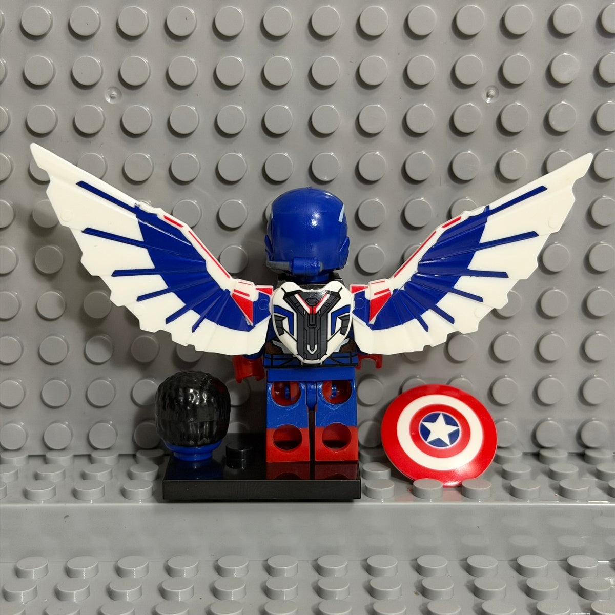 Captain America Marvel Superhero minifigure Lego Compatible