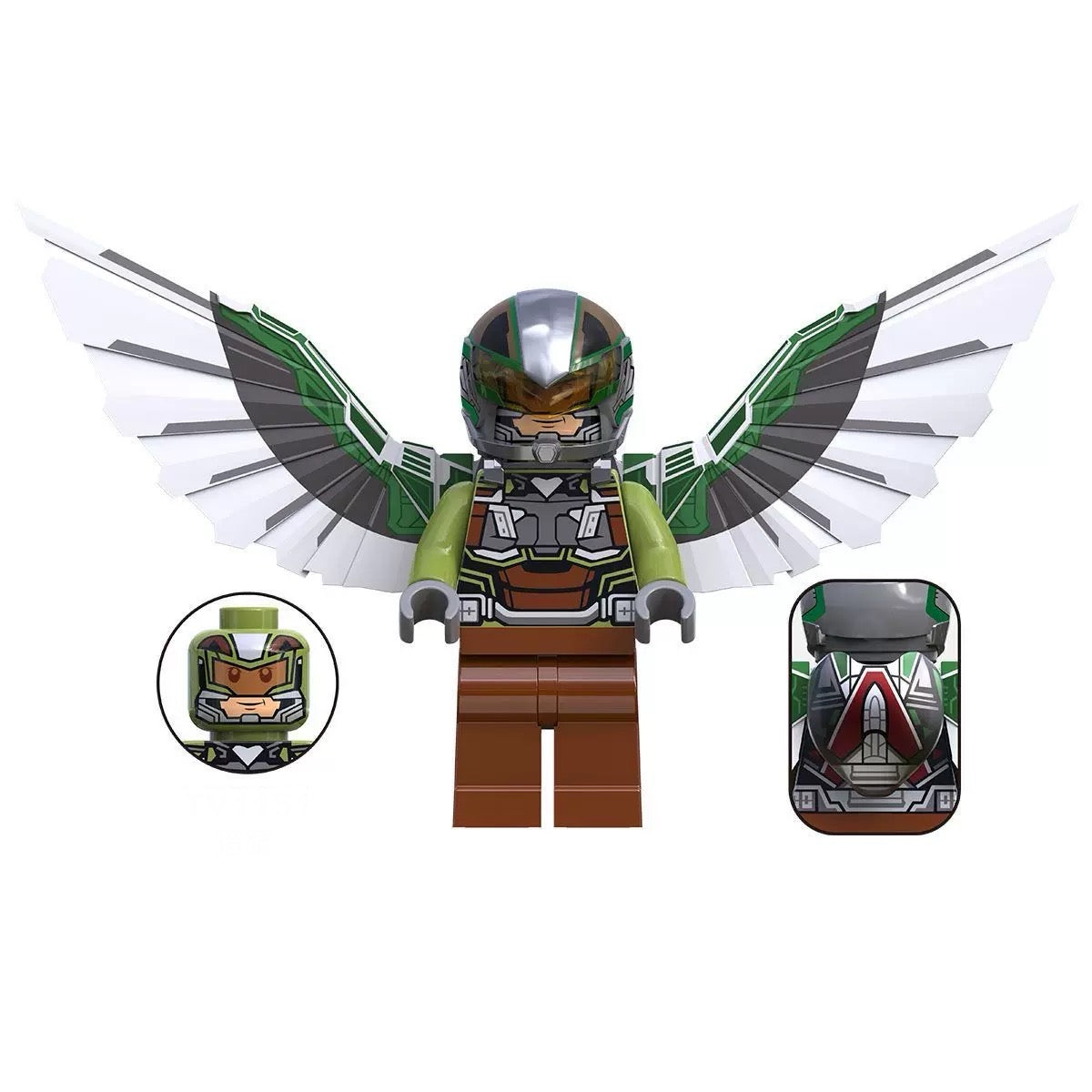 Falcon Marvel Superhero minifigure Lego Compatible