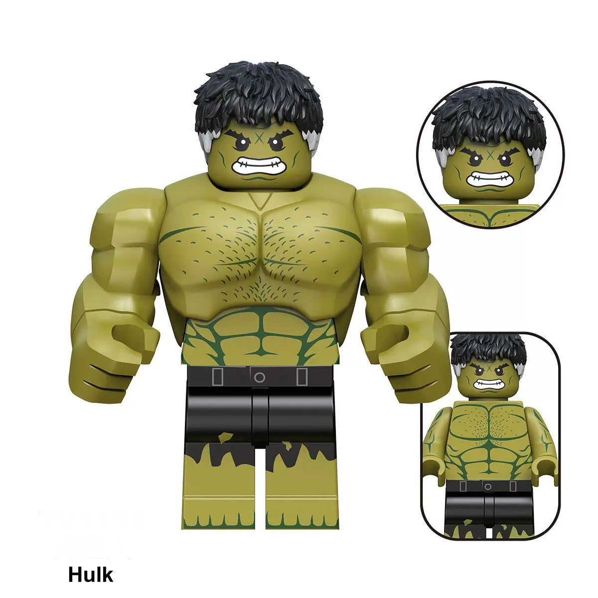 Hulk Marvel Superhero minifigure Lego Compatible