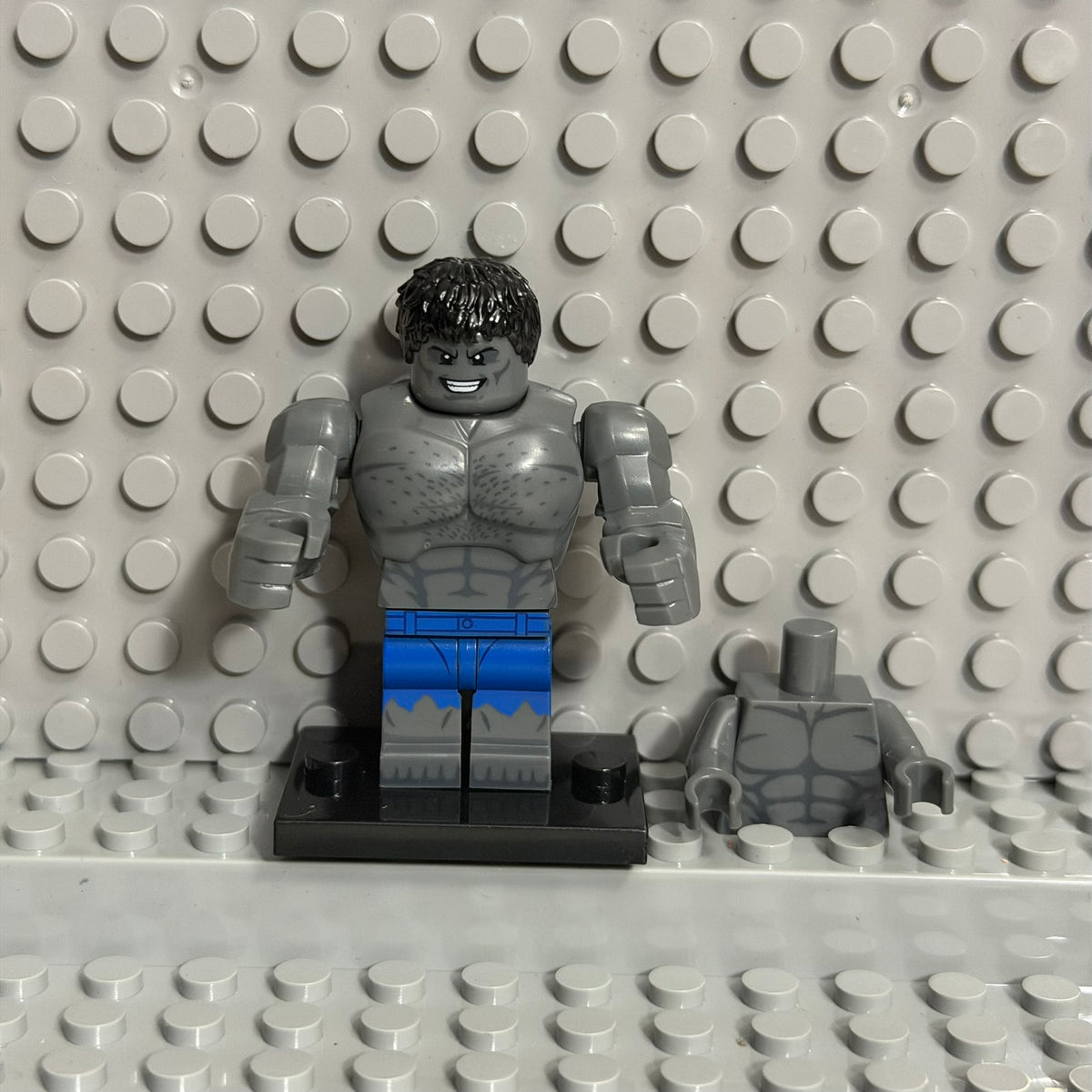 Hulk Marvel Superhero minifigure Lego Compatible