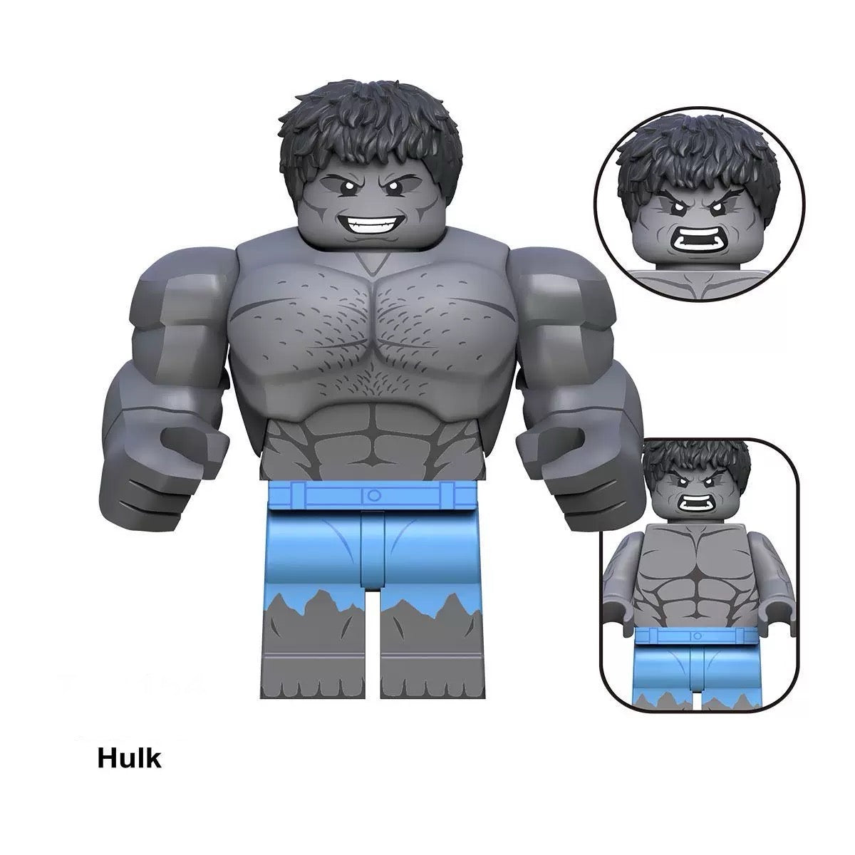 Hulk Marvel Superhero minifigure Lego Compatible