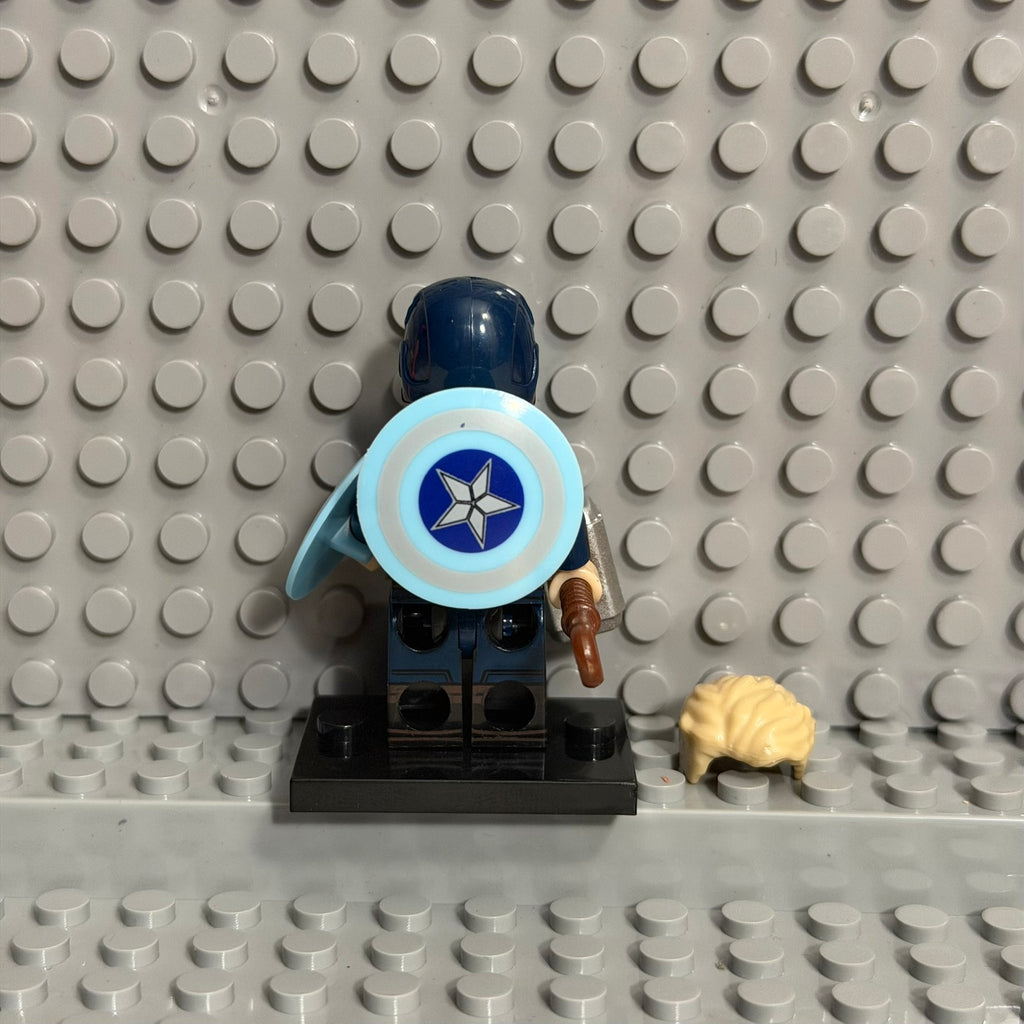 Captain America Marvel Superhero minifigure Lego Compatible
