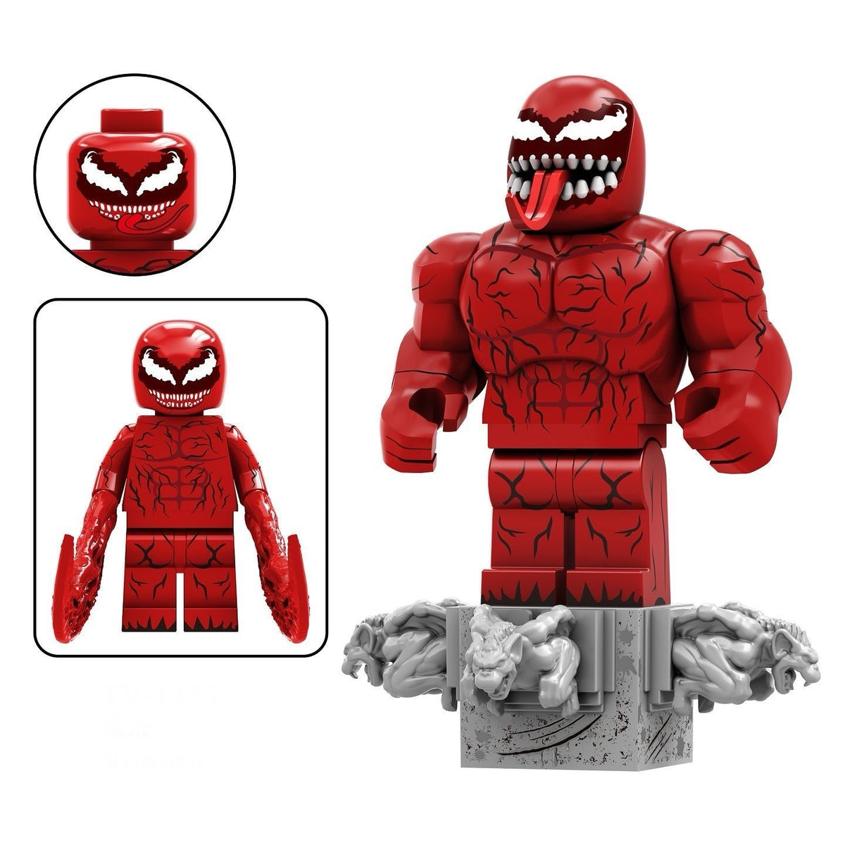 Carnage Marvel Superhero minifigure Lego Compatible