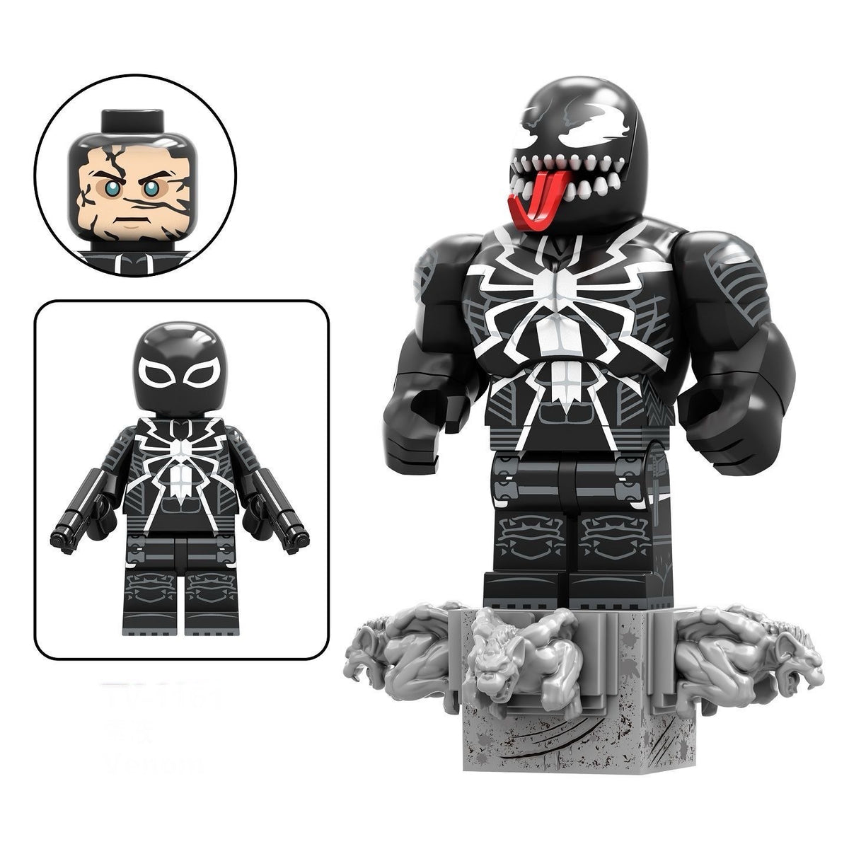 Venom Marvel Superhero minifigure Lego Compatible