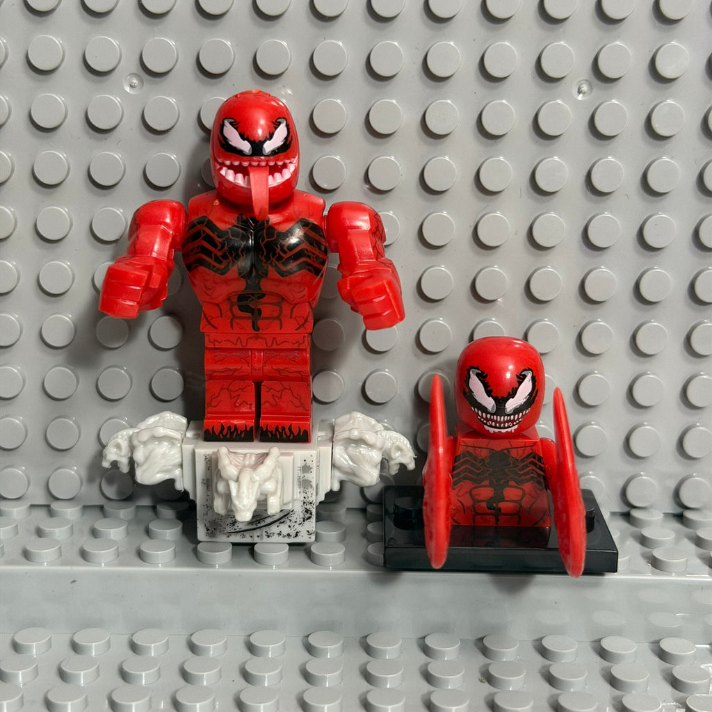 Carnage Marvel Superhero minifigure Lego Compatible