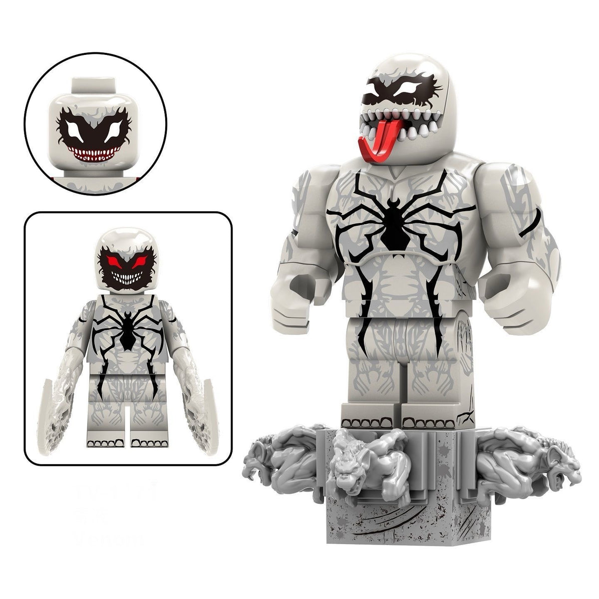 Anti Venom Marvel Superhero minifigure Lego Compatible