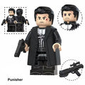 Punisher Marvel Superhero minifigure Lego Compatible