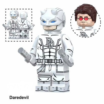 Daredevil Marvel Superhero minifigure Lego Compatible