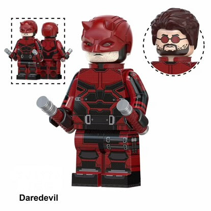 Daredevil Marvel Superhero minifigure Lego Compatible