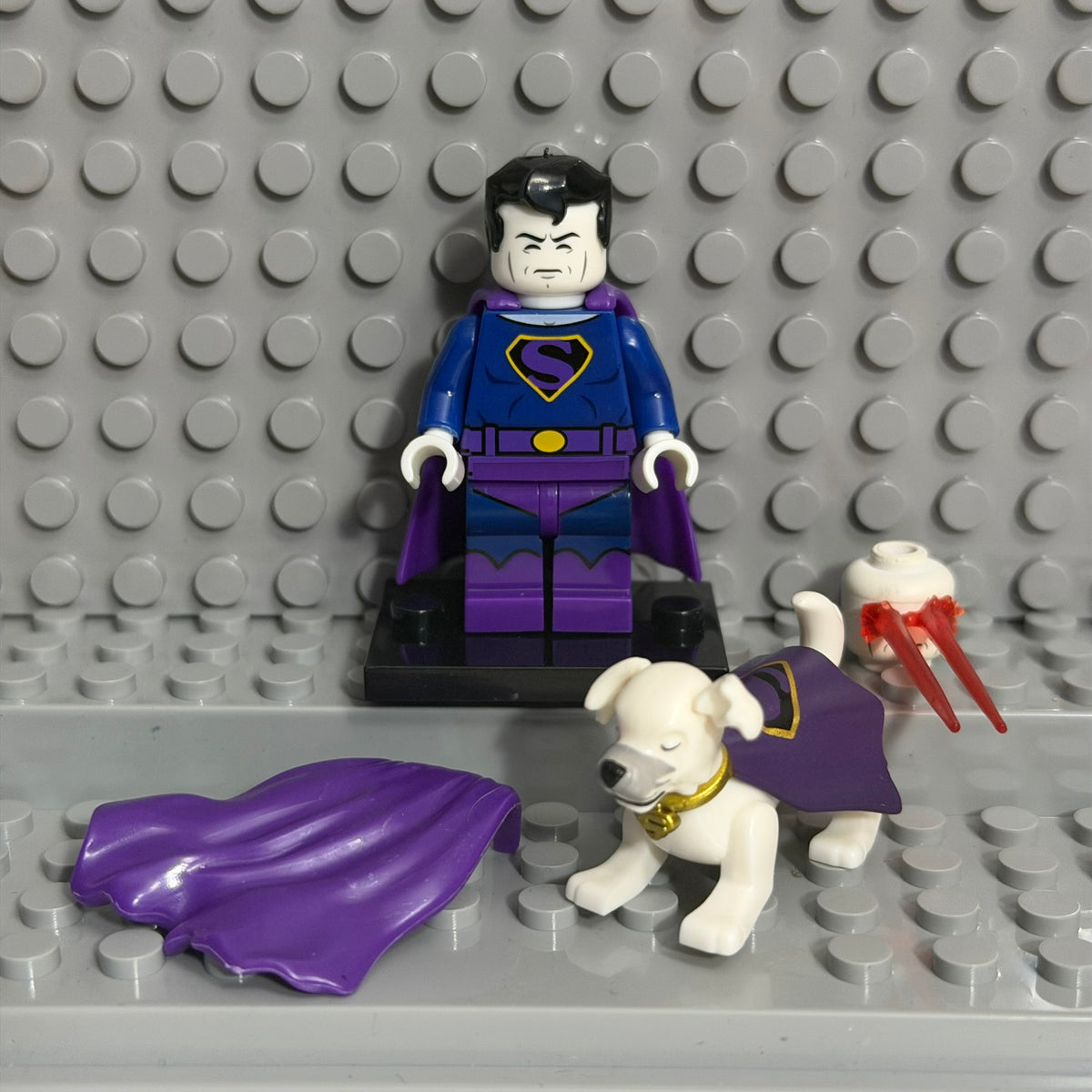 Extraterrestrial Superman DC superhero minifigure 1237