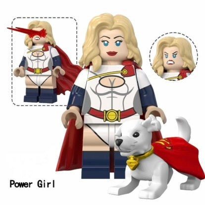 Super Girl DC superhero minifigure Lego Compatible