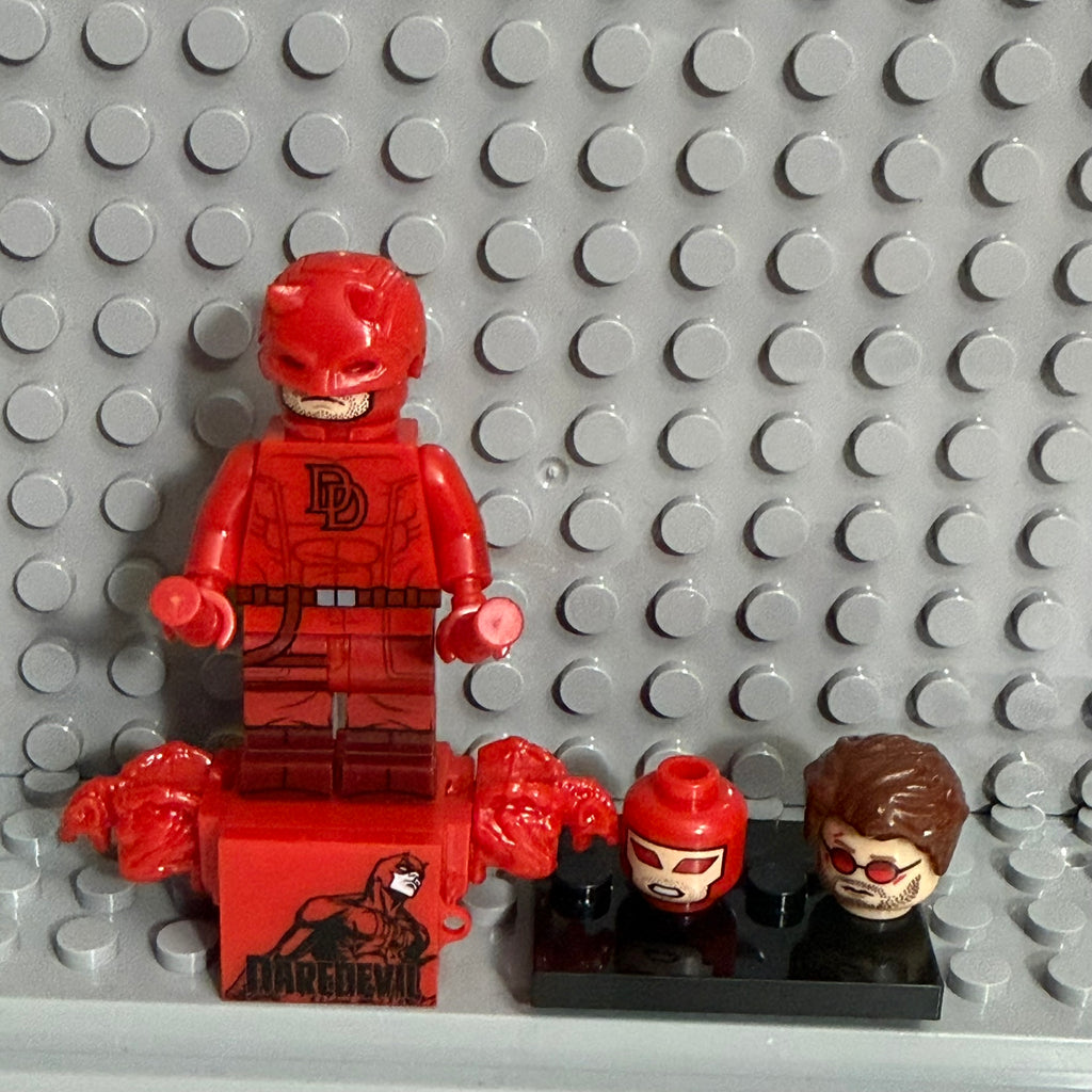 Daredevil Marvel superhero minifigure Lego Compatible