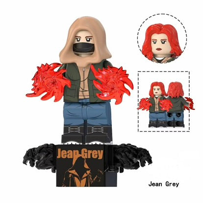 Jean Grey Marvel superhero minifigure 1316