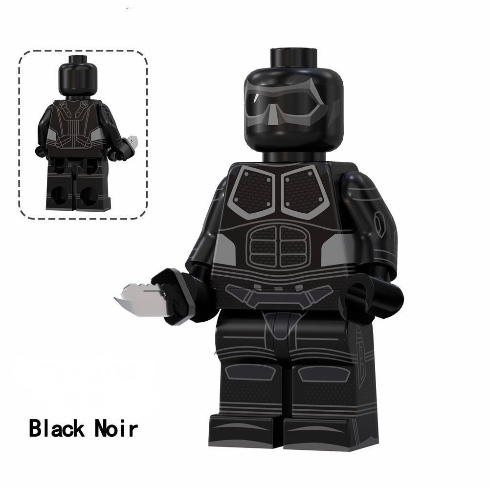 Black Noir The Boys superhero minifigure 1204