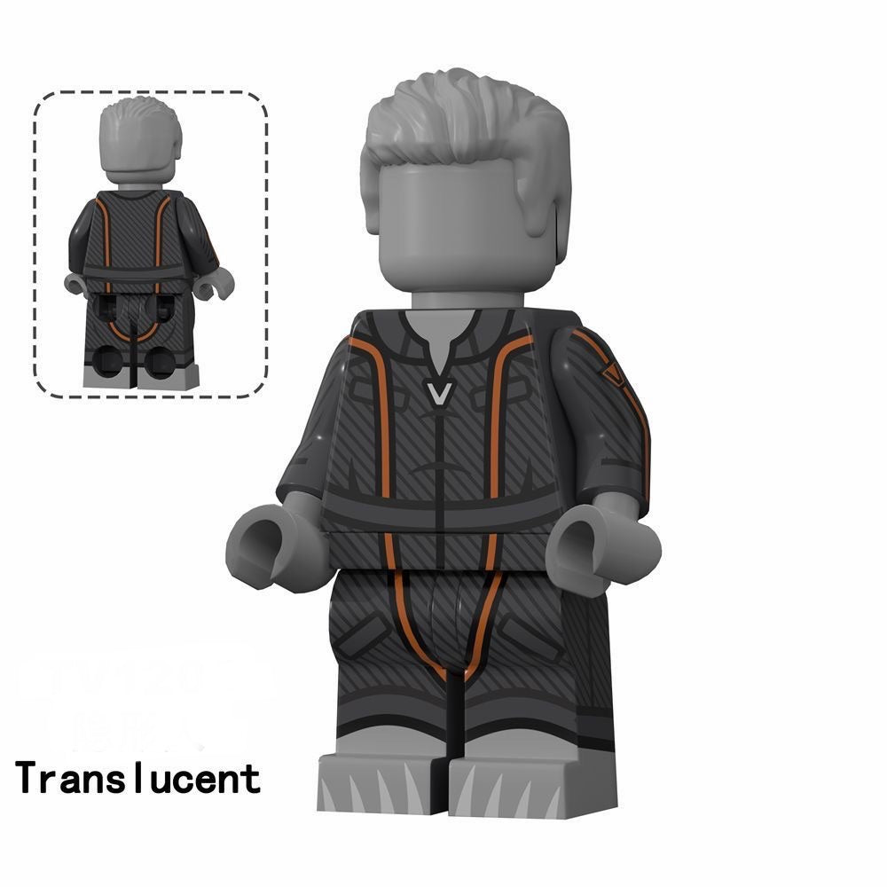 Translucent The Boys superhero minifigure 1209