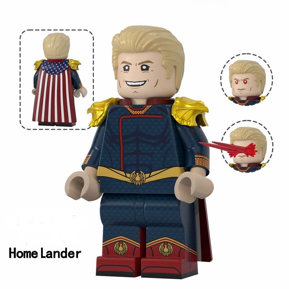 Homelander The Boys superhero minifigure 1214