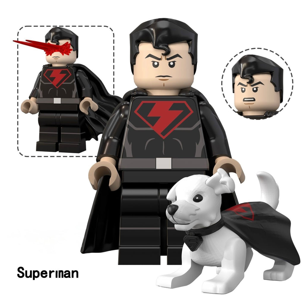 Superman DC superhero minifigure Lego Compatible