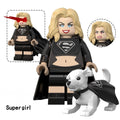 Super Girl DC superhero minifigure Lego Compatible