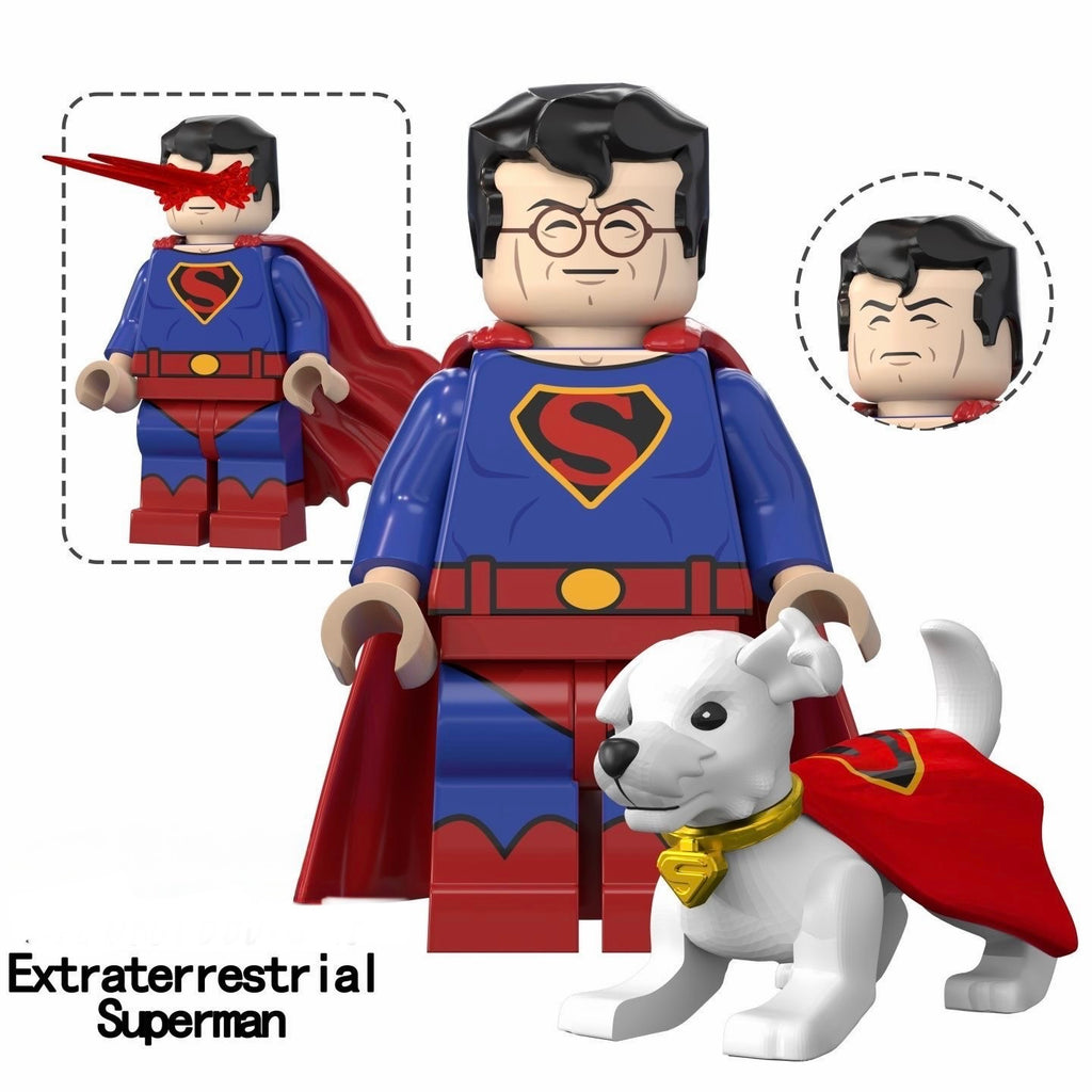 Extraterrestrial Superman DC superhero minifigure 1232