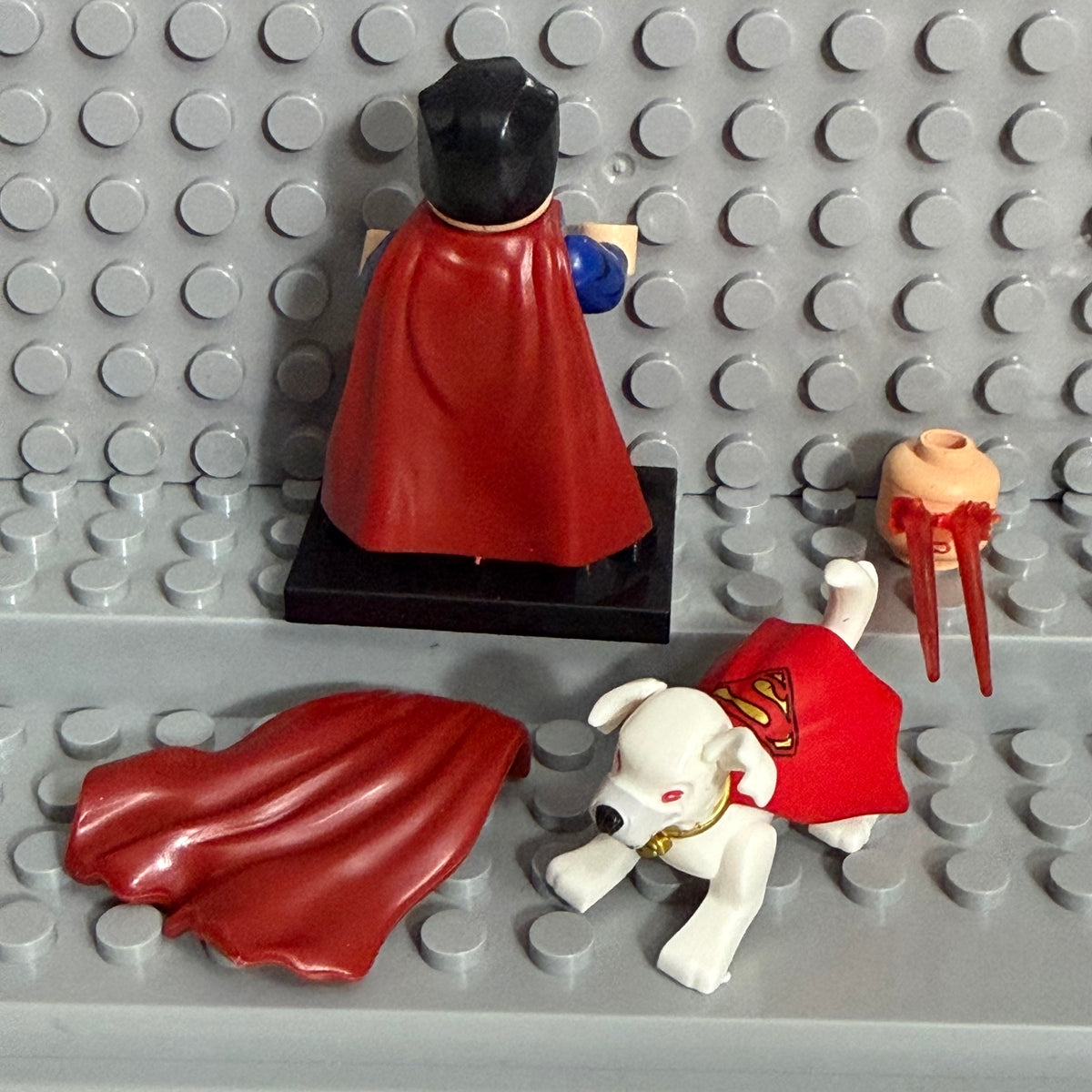 Superman DC superhero minifigure Lego Compatible
