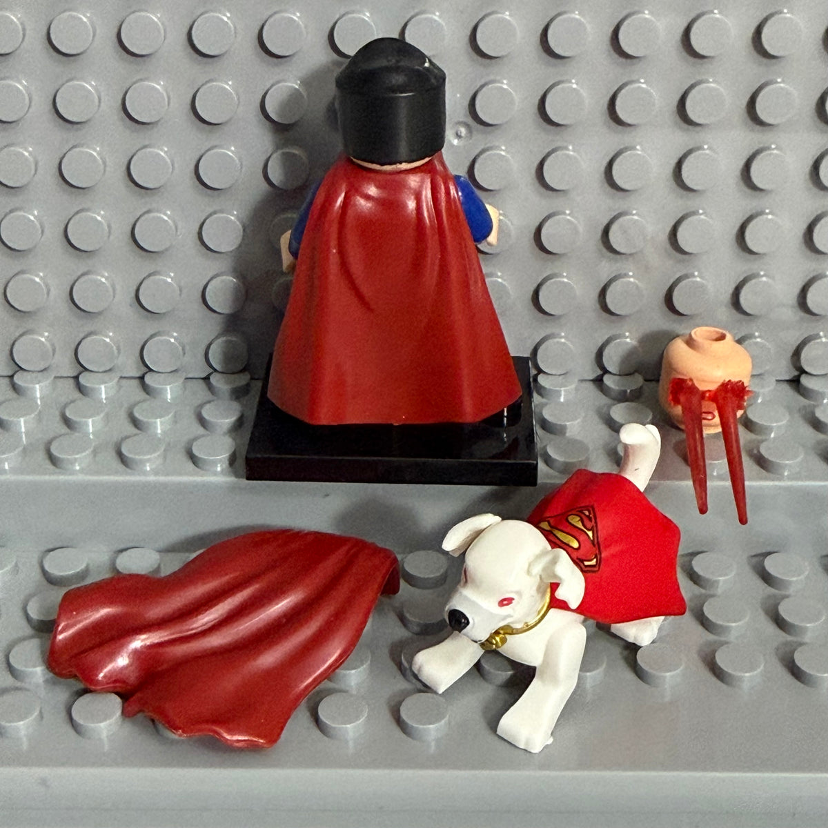 Superman DC superhero minifigure Lego Compatible