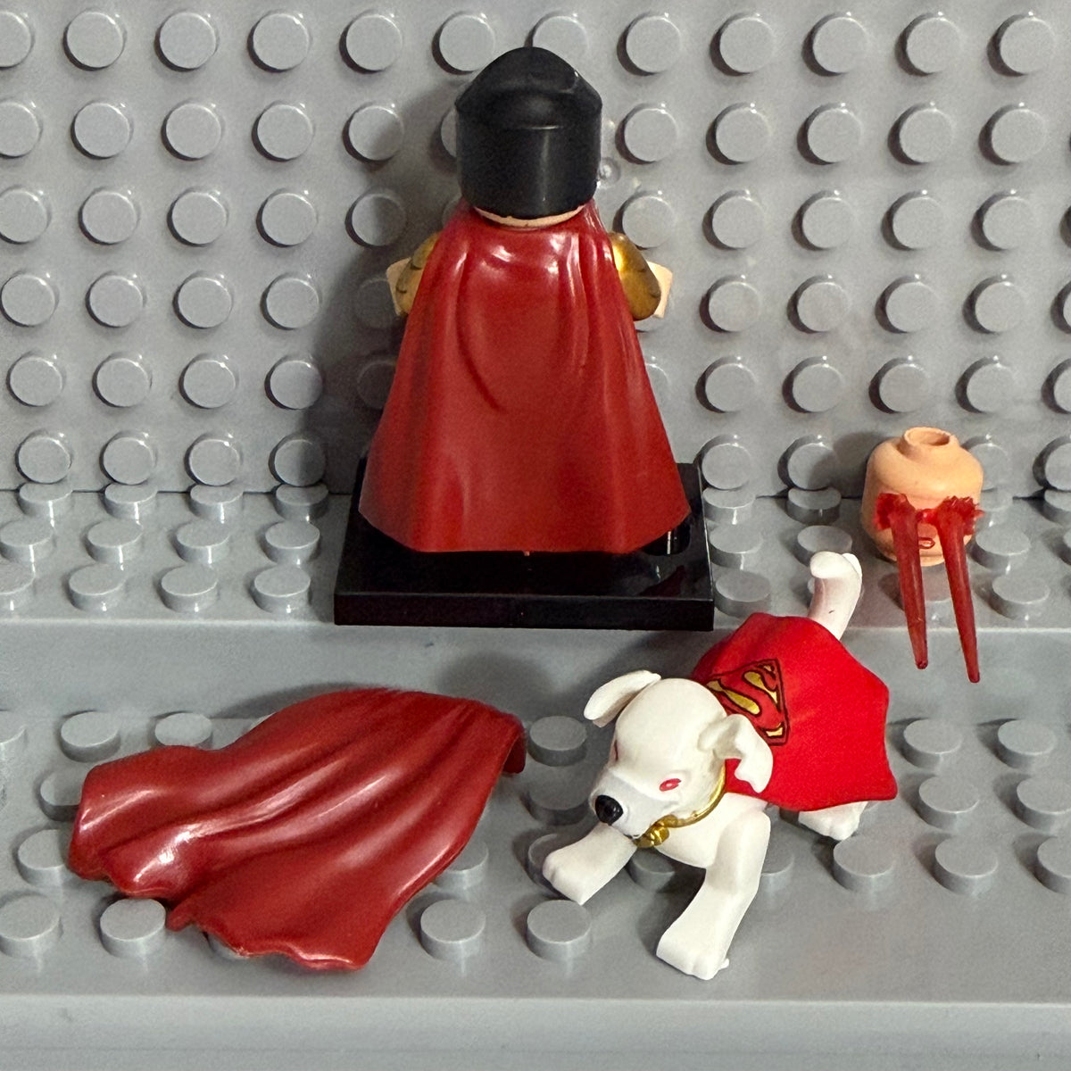 Superman DC superhero minifigure Lego Compatible