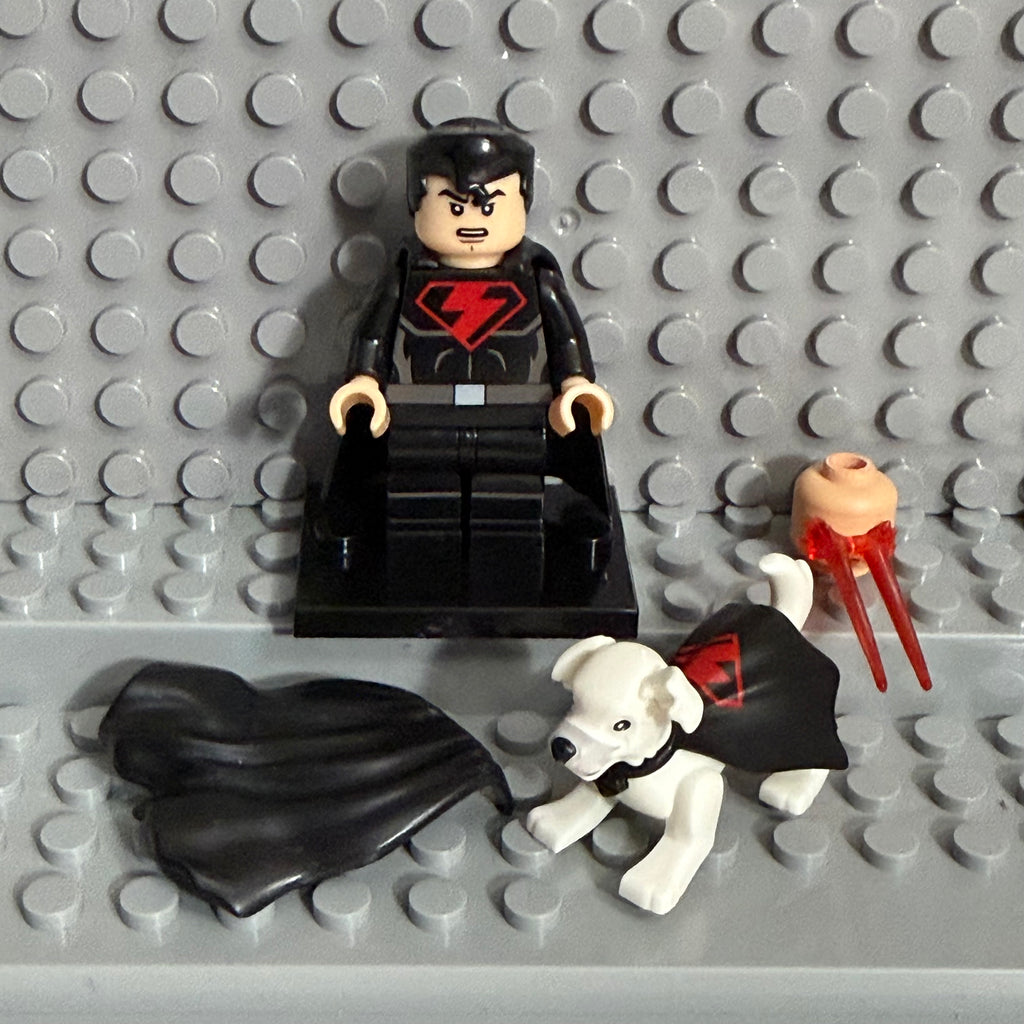 Superman DC superhero minifigure Lego Compatible