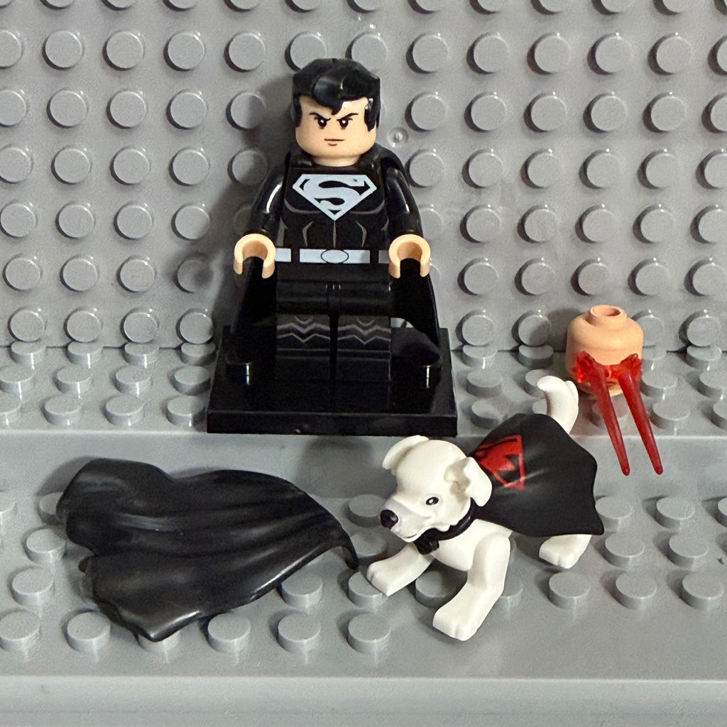 Superman DC superhero minifigure Lego Compatible