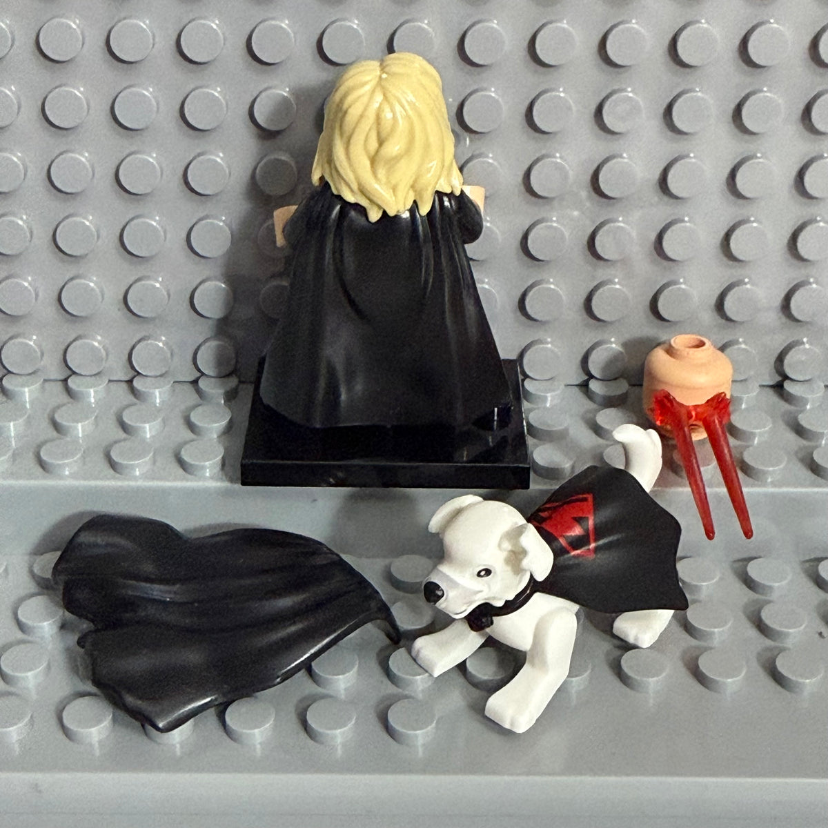Super Girl DC superhero minifigure Lego Compatible