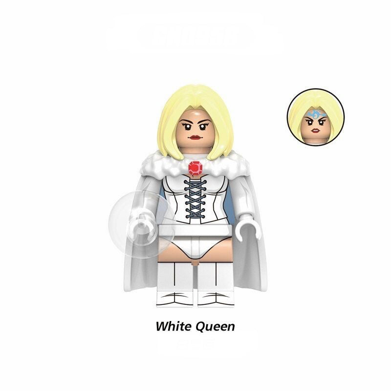White Queen Marvel superhero minifigure 0956