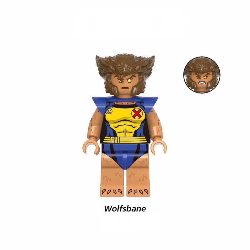 Wolfsbane Marvel superhero minifigure 0963