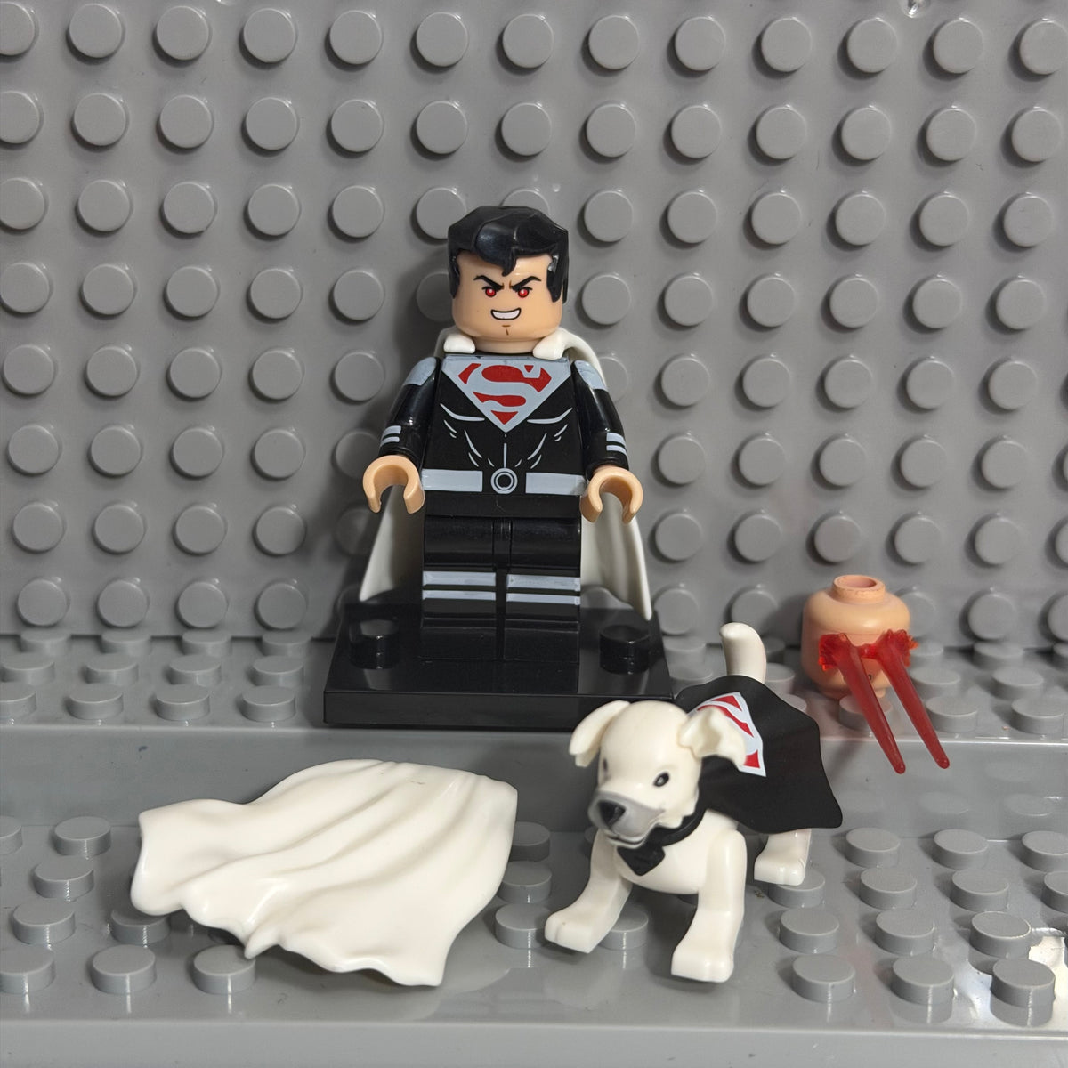 Lord Superman DC superhero minifigure Lego Compatible