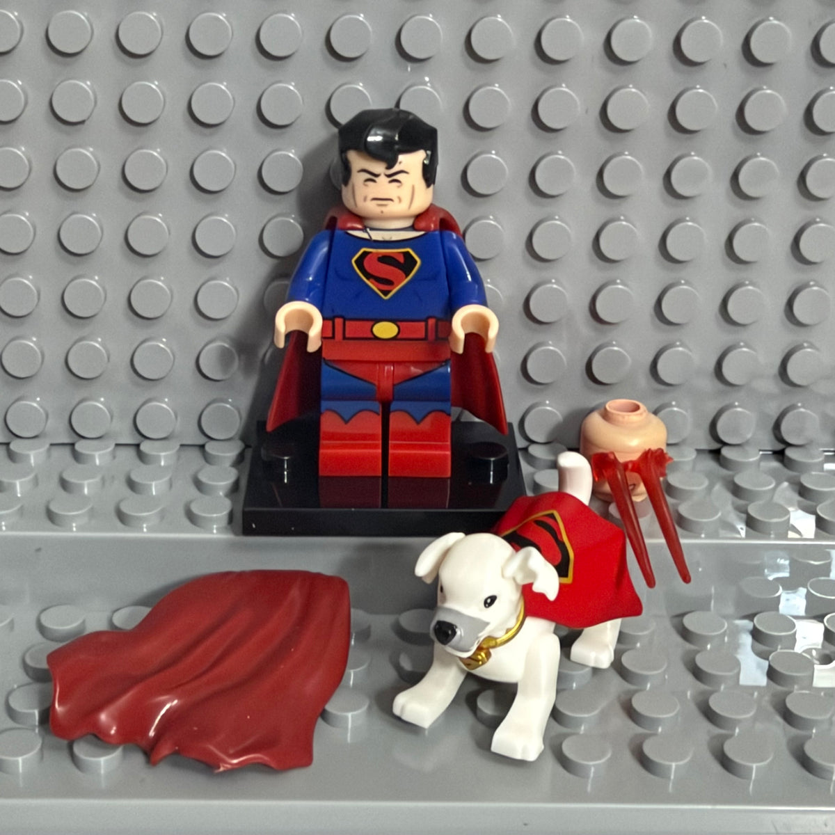 Extraterrestrial Superman DC superhero minifigure 1232